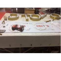 Объемные световые буквы