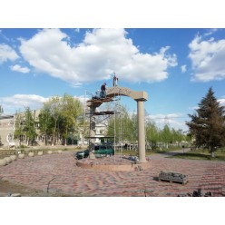 Объемные буквы из нержавеющей стали