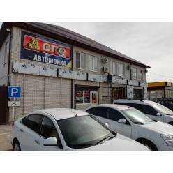 Фасад из алюминиевых композитных панелей 