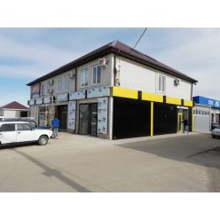 Фасад из алюминиевых композитных панелей 