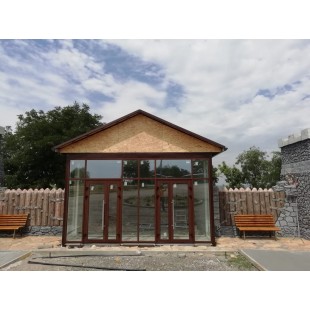 Строительство павильона 