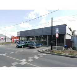 Фасад из алюминиевых композитных панелей