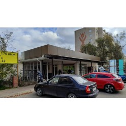 Обшивка козырька композитом