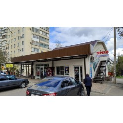 Обшивка козырька композитом