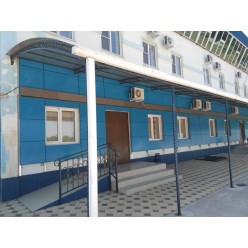 Фасад из алюминиевых композитных панелей 