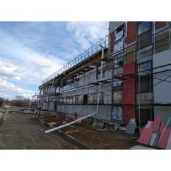 Фасад из фиброцементных плит